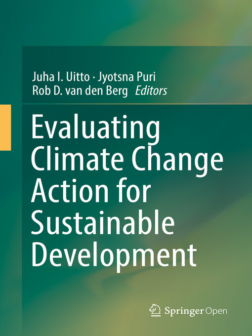 Title details for Evaluating Climate Change Action for Sustainable Development by Juha I. Uitto - Available